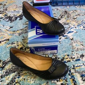 White Mountain Black Casual Shoe